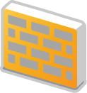 firewall yellow-3d